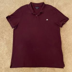Mens Maroon Aeropostale Polo shirt